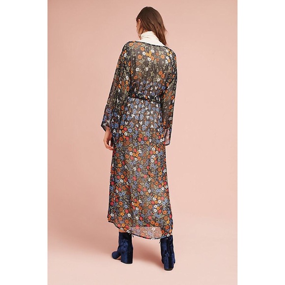 Anthropologie Flowing Boho Wrap Cover Up - Picture 2 of 5